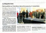 Le mois de la photo commence  la Chapelle Ure