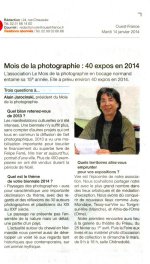 Le mois de la photo 2014